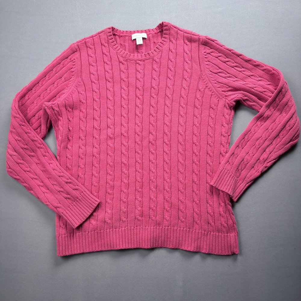 Charter‎ Club Cable Knit Sweater  - Size M